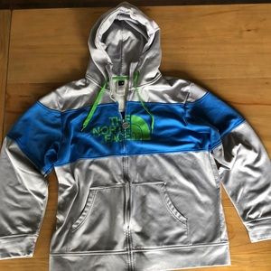 The North Face full zip sweatshirt